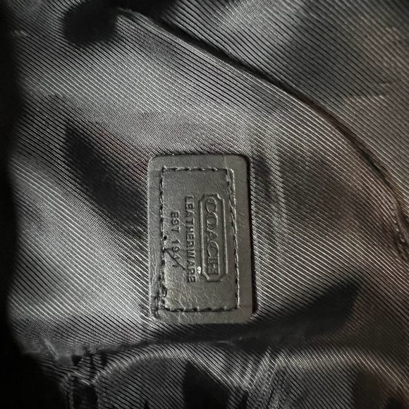 Vintage Coach Black Logo Bucket Hat Y2K 2000s - Picture 7 of 8